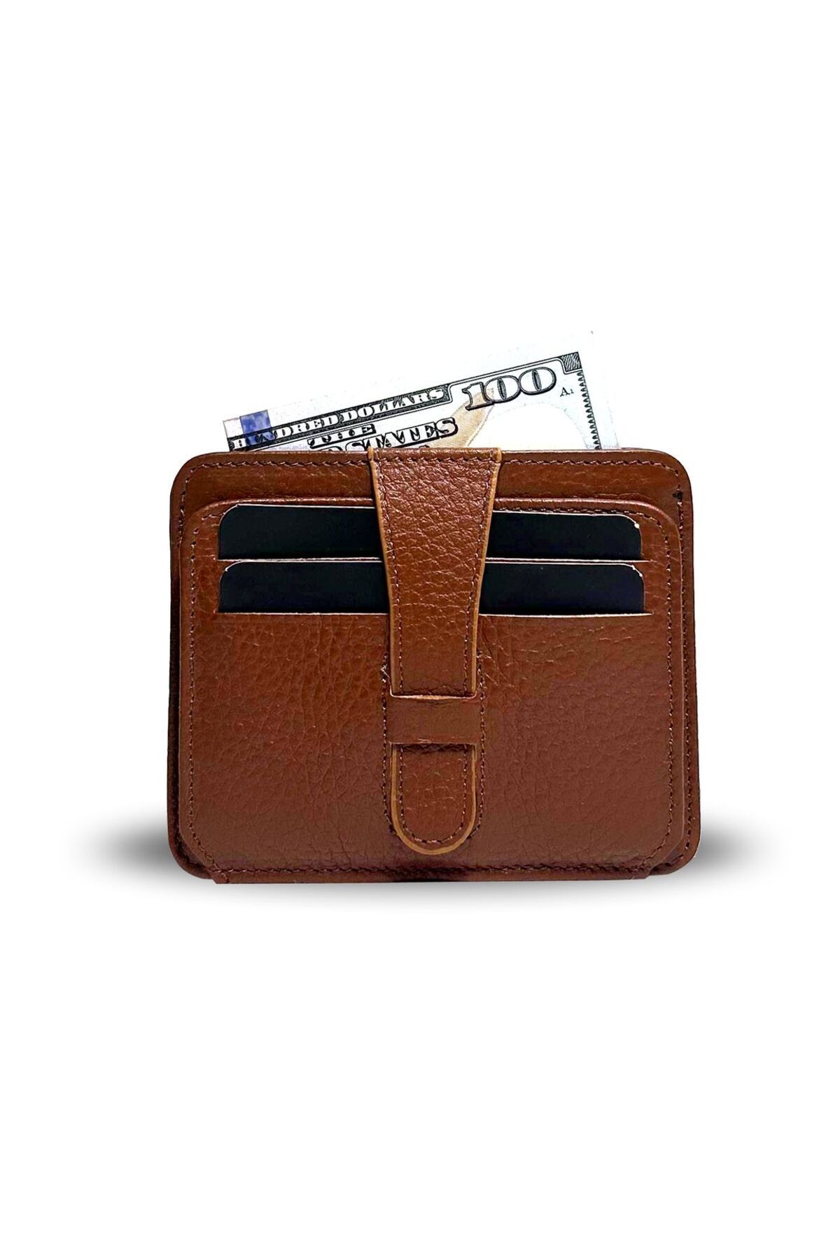 Helios Hakiki Deri El Yapımı Kartlık - taba