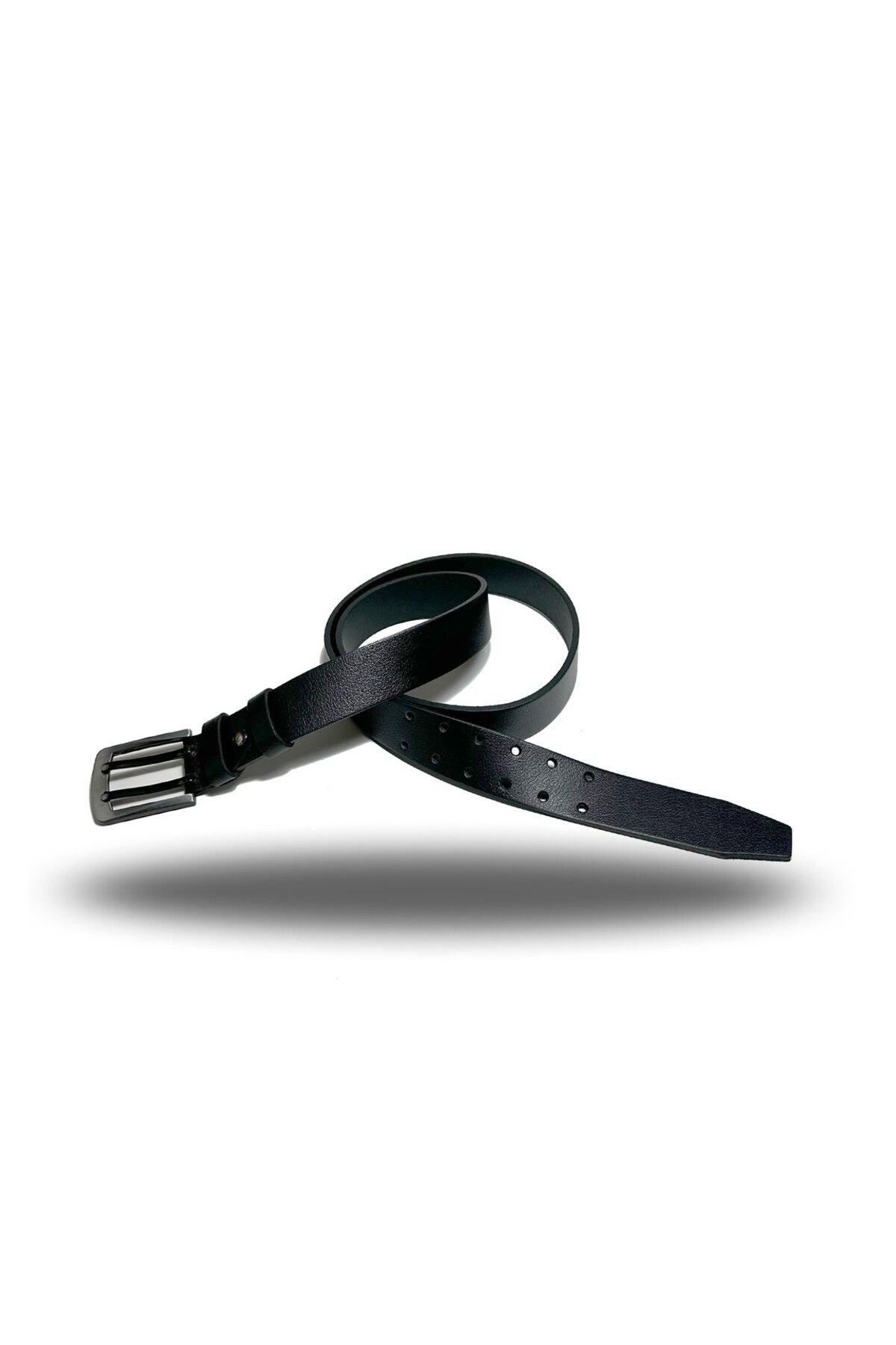 Çift Demirli Deri Kemer